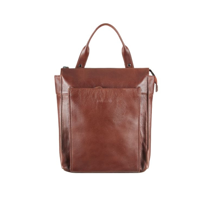 Preview: POCKET BACKPACK BURNED COGNAC